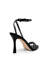 01-5303 Studded High Heel Sandal