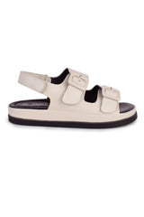 01-5217 Flat Buckle Sandal