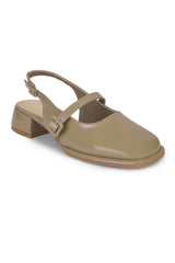 01-5344 Squared toe heel Pumps