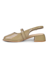 01-5344 Squared toe heel Pumps