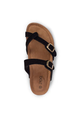 01-5370 Flat  Buckle Slipper