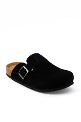 01-5371 Flat Buckle Clog Mule