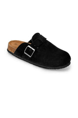 01-5371 Flat Buckle Clog Mule