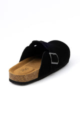 01-5371 Flat Buckle Clog Mule
