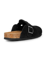 01-5371 Flat Buckle Clog Mule