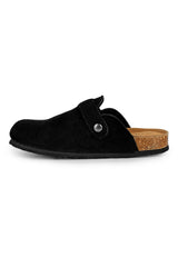 01-5371 Flat Buckle Clog Mule
