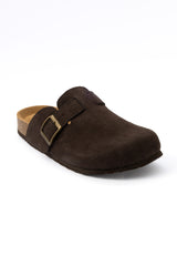 01-5371 Flat Buckle Clog Mule