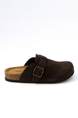 01-5371 Flat Buckle Clog Mule