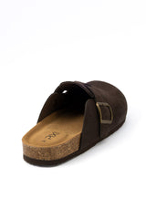 01-5371 Flat Buckle Clog Mule