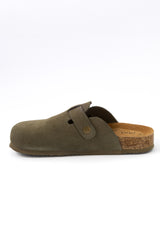 01-5371 Flat Buckle Clog Mule