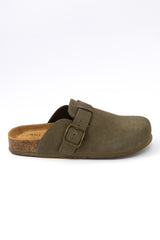 01-5371 Flat Buckle Clog Mule