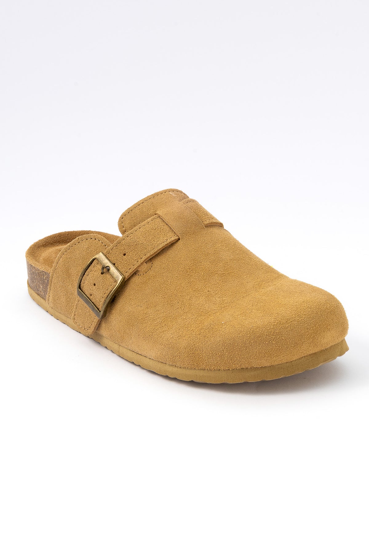 01-5371 Flat Buckle Clog Mule