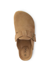 01-5371 Flat Buckle Clog Mule