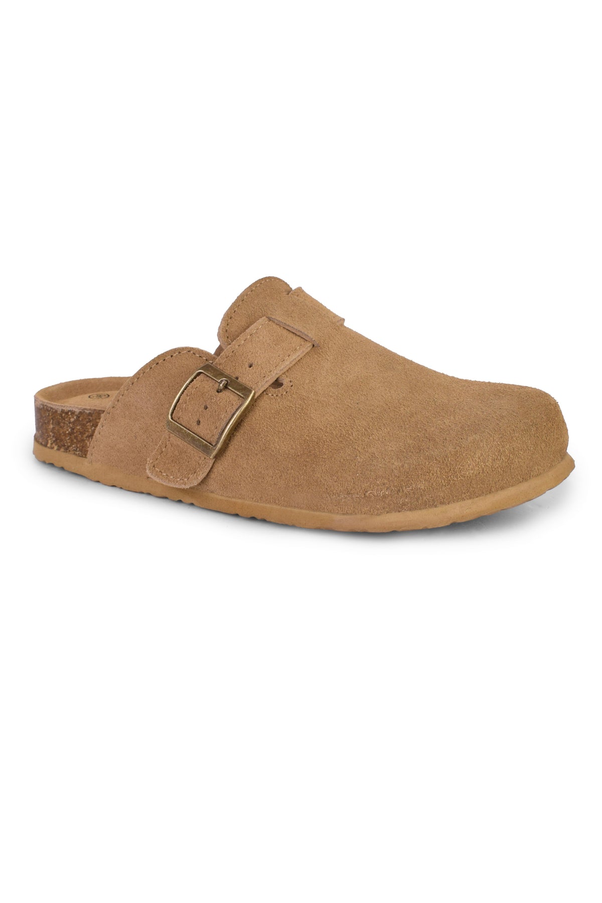 01-5371 Flat Buckle Clog Mule