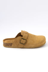01-5371 Flat Buckle Clog Mule