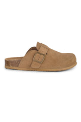 01-5371 Flat Buckle Clog Mule