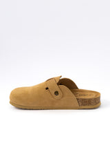 01-5371 Flat Buckle Clog Mule