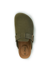 01-5371 Flat Buckle Clog Mule