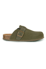 01-5371 Flat Buckle Clog Mule