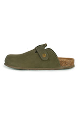 01-5371 Flat Buckle Clog Mule