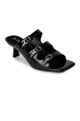 01-5388 High Heel Buckle slipper