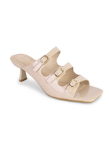 01-5388 High Heel Buckle slipper