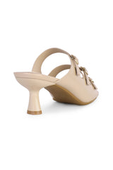 01-5388 High Heel Buckle slipper