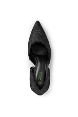 01-5391 High Heel Dantelle Pumps