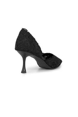 01-5391 High Heel Dantelle Pumps